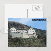 Groeten uit Vaduz, Liechtenstein Briefkaart (Voorkant / Achterkant)