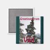 Groeten uit Vail Magneet (Voorkant / Achterkant)