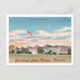 groeten uit Venetië, Florida Briefkaart