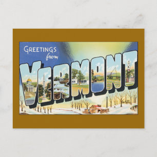 Groeten uit Vermont Briefkaart