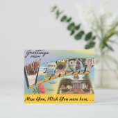 Groeten uit Vermont Briefkaart (Staand voorkant)