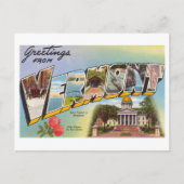  Groeten uit Vermont Briefkaart (Voorkant)