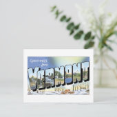 Groeten uit Vermont! postkaart (Staand voorkant)