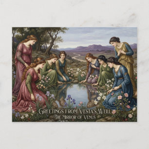 Groeten uit Vesta's Well, Spiegel van Venus Briefkaart