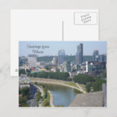 Groeten uit Vilnius Briefkaart (Voorkant / Achterkant)