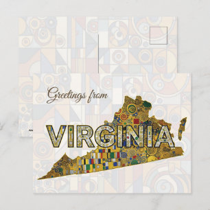 Groeten uit Virginia Briefkaart