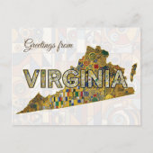 Groeten uit Virginia Briefkaart (Voorkant)