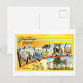  groeten uit Virginia Briefkaart (Voorkant / Achterkant)