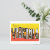 groeten uit Virginia Briefkaart (Staand voorkant)