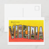 groeten uit Virginia Briefkaart (Voorkant / Achterkant)