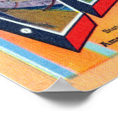  groeten uit Virginia Travel Poster (Hoek)