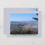 Groeten uit Waegwan, Zuid-Korea Briefkaart (Voorkant / Achterkant)