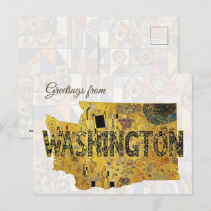 Groeten uit Washington Briefkaart
