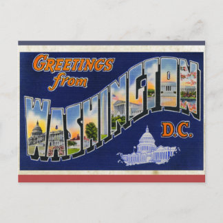 Groeten uit Washington DC! Briefkaart