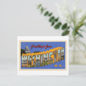  groeten uit Washington DC Briefkaart (Staand voorkant)