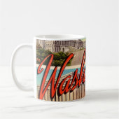 Groeten uit Washington DC Koffiemok (Links)