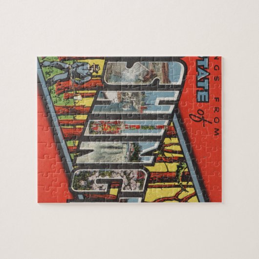 Groeten uit Washington Legpuzzel (Horizontaal)