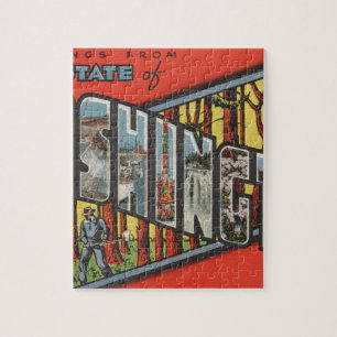 Groeten uit Washington Legpuzzel