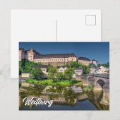 Groeten uit Weilburg, Duitsland Briefkaart (Voorkant / Achterkant)