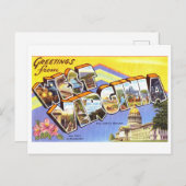  groeten uit West-Virginia Briefkaart (Voorkant / Achterkant)