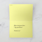  groeten uit West Virginia Kaart (Binnen)