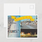 Groeten uit Wildwood door het Zee, New Jersey Briefkaart (Voorkant / Achterkant)