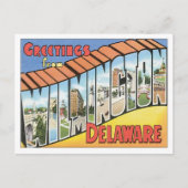 Groeten uit Wilmington Delaware Briefkaart (Voorkant)