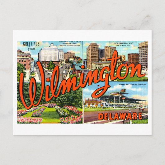 groeten uit Wilmington, Delaware, Briefkaart (Voorkant)