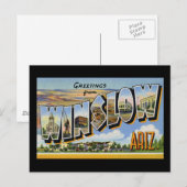 Groeten uit Winslow Arizona Briefkaart (Voorkant / Achterkant)
