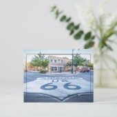 Groeten uit Winslow, Arizona Briefkaart (Staand voorkant)