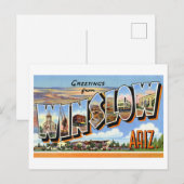 groeten uit Winslow, Arizona Briefkaart (Voorkant / Achterkant)