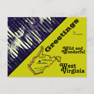 Groeten uit WW West Virginia Briefkaart