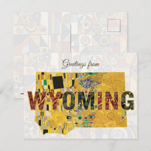 Groeten uit Wyoming Briefkaart