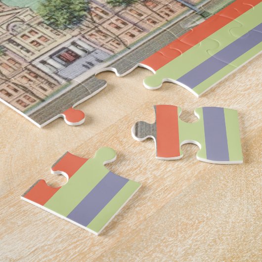 Groeten uit Wyoming Legpuzzel (Zijkant)