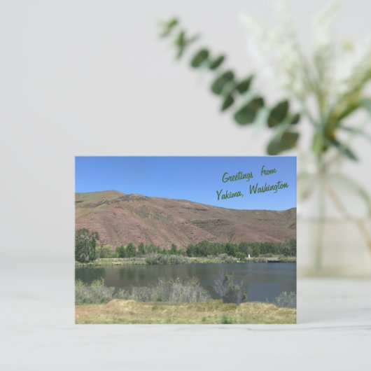 Groeten uit Yakima Briefkaart (Staand voorkant)