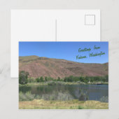 Groeten uit Yakima Briefkaart (Voorkant / Achterkant)