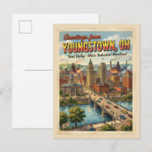 Groeten uit Youngstown OH Briefkaart (Voorkant / Achterkant)