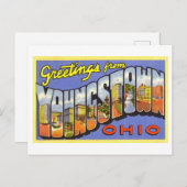  groeten uit Youngstown, Ohio Briefkaart (Voorkant / Achterkant)