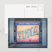 Groeten uit Yuma, Arizona Briefkaart (Voorkant / Achterkant)