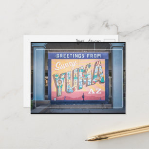 Groeten uit Yuma, Arizona Briefkaart