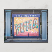 Groeten uit Yuma, Arizona Briefkaart (Voorkant)