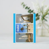 Groeten uit zonnige Dubai Briefkaart (Staand voorkant)