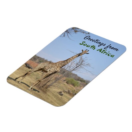 Groeten uit Zuid-Afrika Magneet (Linkerzijde)
