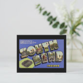 Groeten uit Zuid-Bend Indiana Briefkaart (Staand voorkant)