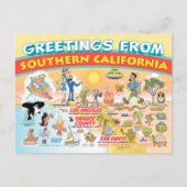 Groeten uit Zuid-Californië Briefkaart (Voorkant)