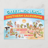 Groeten uit Zuid-Californië Briefkaart (Voorkant)