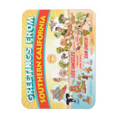 Groeten uit Zuid-Californië Magnet Magneet (Verticaal)