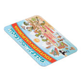 Groeten uit Zuid-Californië Magnet Magneet (Rechterzijde)