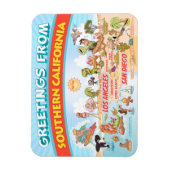 Groeten uit Zuid-Californië Magnet Magneet (Verticaal)