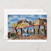 Groeten uit Zuid-Dakota Briefkaart (Voorkant / Achterkant)